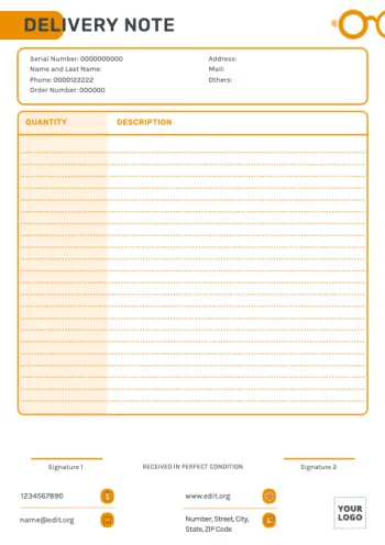 Modifica di una bolla di consegna