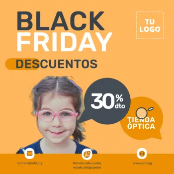 Edita tu plantilla de Black Friday