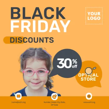 Edite seu design para Black Friday