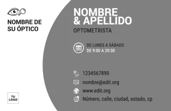 Edita una tarjeta de visita