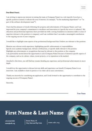 Einen Brief bearbeiten