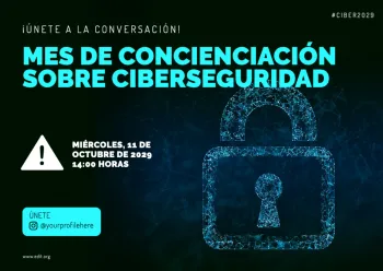 Edita un flyer de Ciberseguridad