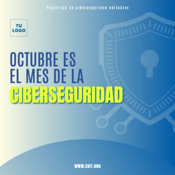 Edita un flyer de Ciberseguridad