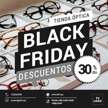 Edita tu plantilla de Black Friday
