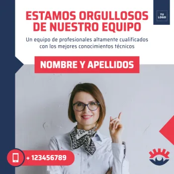 Edita un banner para una Óptica