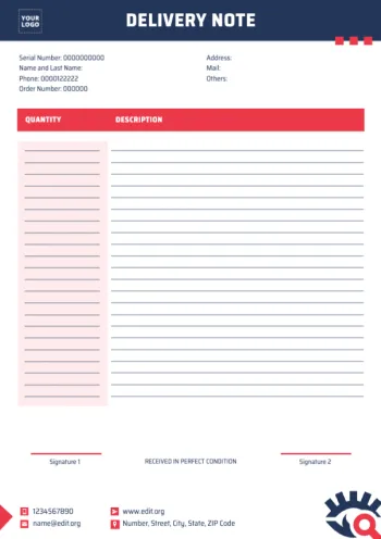 Modifica di una bolla di consegna