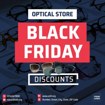 Edite seu design para Black Friday