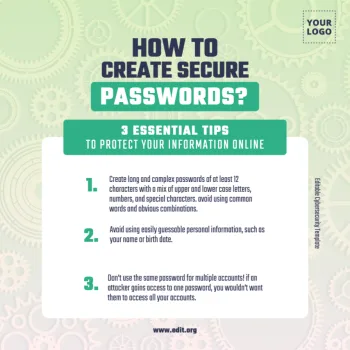 Edit a Cybersecurity template