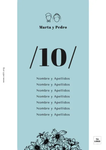 Edita un plan de asientos