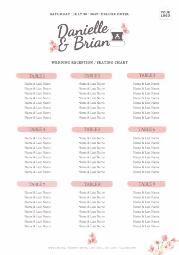 Edite um mapa de assentos