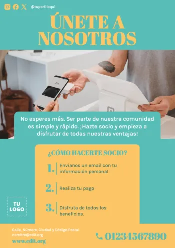 Editar una plantilla de Hazte Socio