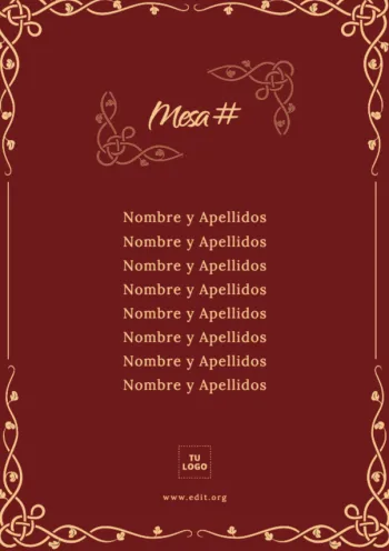 Edita un plan de asientos