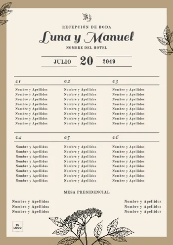 Edita un plan de asientos