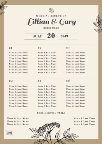 Edite um mapa de assentos