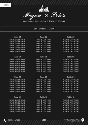 Edite um mapa de assentos