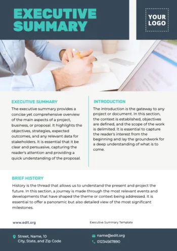 Edit an Executive Summary