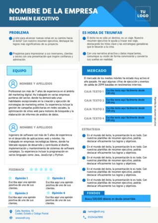 Edita una plantilla A4