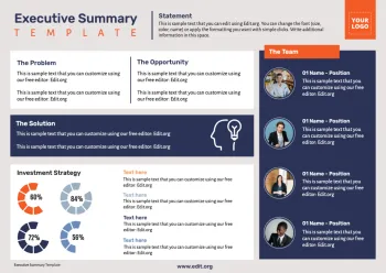Edit an Executive Summary