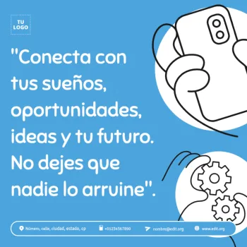 Edita un diseño de reparación de móviles