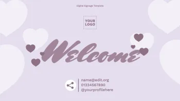 Modifier un modèle de TV de signalétique digitale