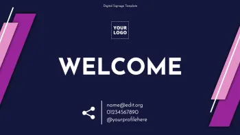 Modifier un modèle de TV de signalétique digitale