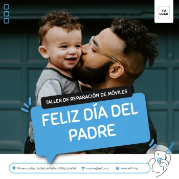 Edita un diseño de reparación de móviles