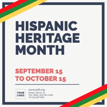 Edite um modelo de herança hispânica.