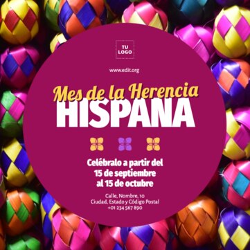  Edita una plantilla de Herencia Hispana