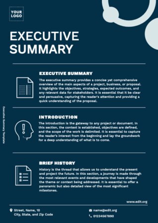 Edit an Executive Summary