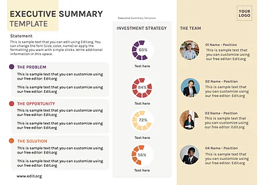 Edit an Executive Summary
