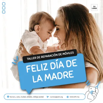 Edita un diseño de reparación de móviles