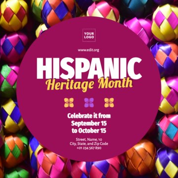 Edite um modelo de herança hispânica.