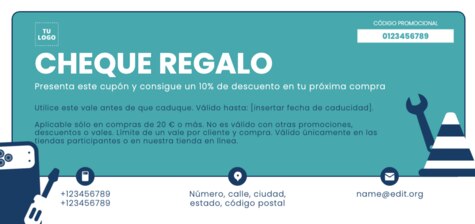 Crear tarjetas de regalo