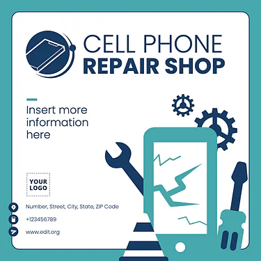 Edit a mobile repair template
