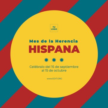  Edita una plantilla de Herencia Hispana