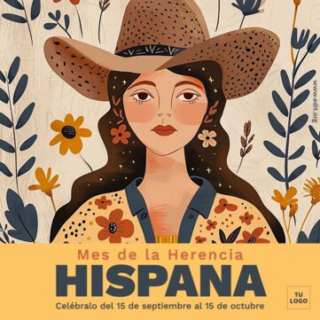  Edita una plantilla de Herencia Hispana