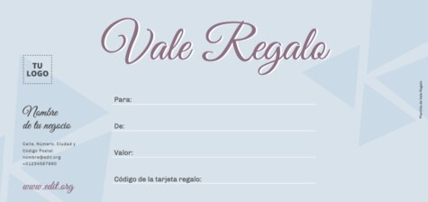 Crear tarjetas de regalo