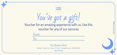 Crea un buono regalo