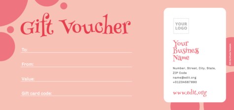 Crea un buono regalo