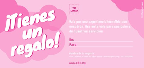 Crear tarjetas de regalo
