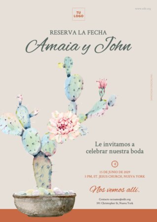 Edita una invitación a fiesta mexicana