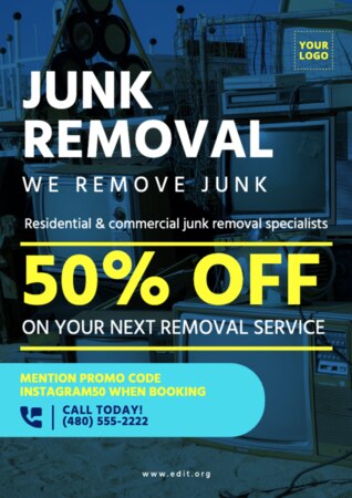 Edit a junk removal template