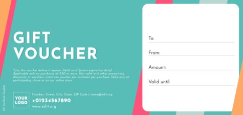 Créer un chèque-cadeau