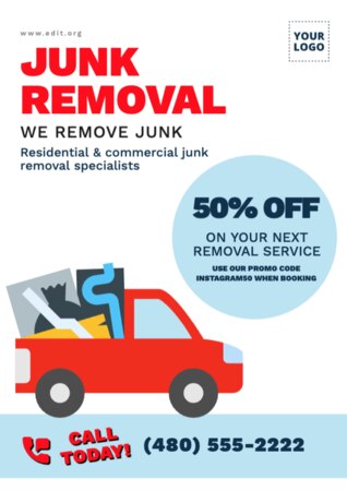 Edit a junk removal template