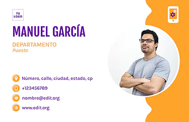Edita una tarjeta de visita