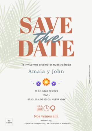 Edita una plantilla A4