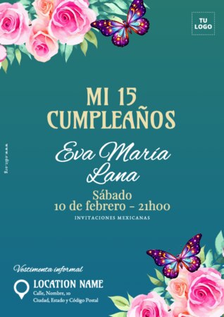 Edita una invitación a Cumpleaños