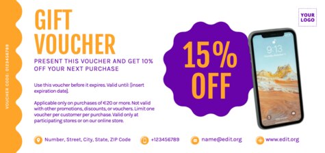 Crea un buono regalo