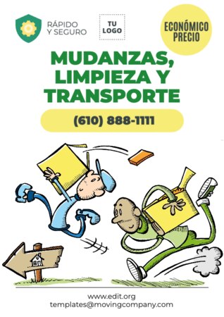 Editar una plantilla para retirada de trastos