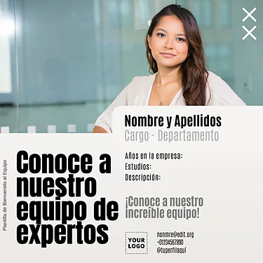 Edita una plantilla para equipos